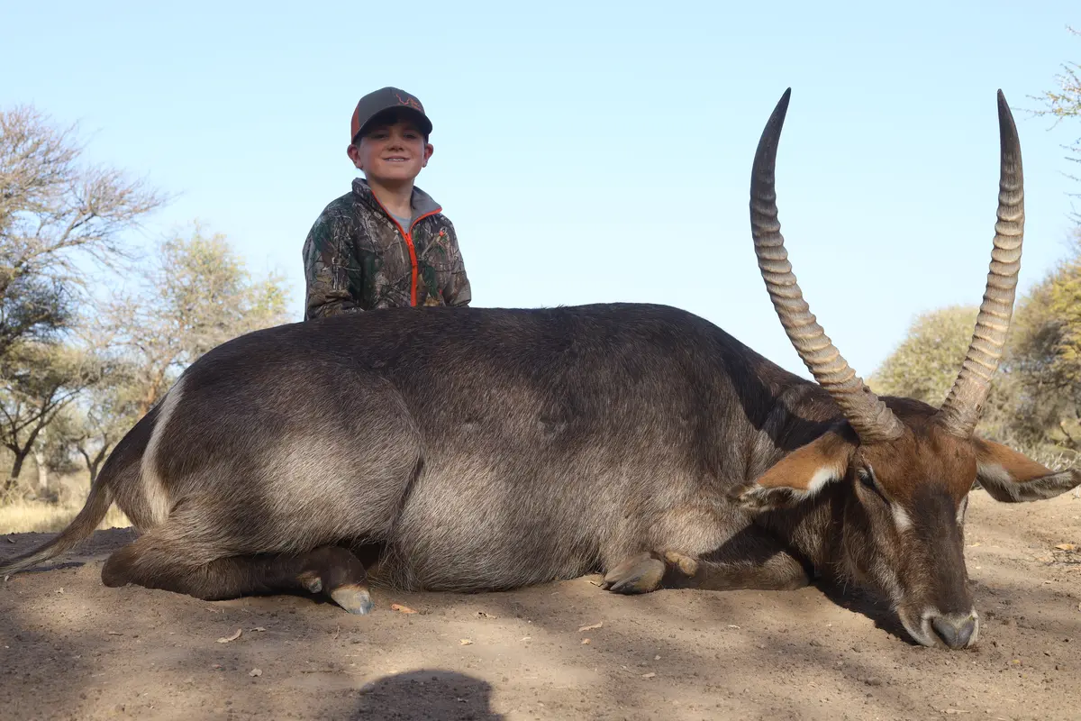 Bow Hunt Waterbuck in South Africa - Trophy Waterbuck Hunt